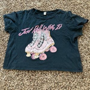 Cotton on crop top shirt